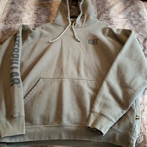 Caterpillar heavy water resistant sweatshirt.